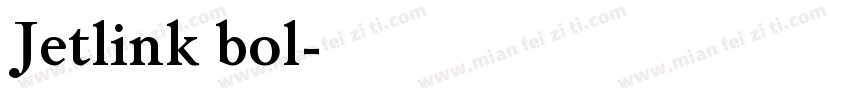 Jetlink bol字体转换